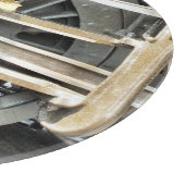 PLANCHE À DÉCOUPER TRAINS À VAPEUR (Coin)