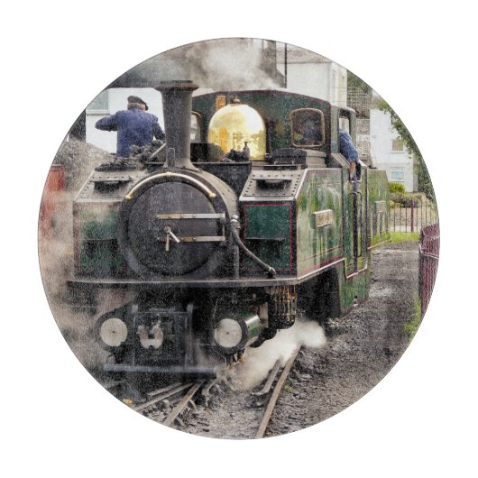 PLANCHE À DÉCOUPER TRAINS À VAPEUR (Devant)