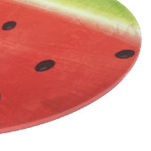 Planche À Découper Tranche de pastèque géante à l'aquarelle mignonne  (Coin)