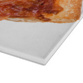 Planche À Découper Tranche de pizza pepperoni classique de SlipperyJo (Coin)