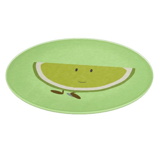 Planche À Découper Tranche de sourire de chaux (Coin)