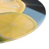 Planche À Découper Tranches de Citron Agrumes Vibrants Citron Vert Pa (Coin)