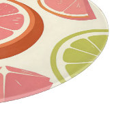 Planche À Découper Tranches de pamplemousse orange citron vert vibran (Coin)