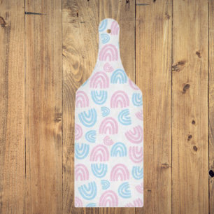 Planche À Découper Trans Pride Pastel Rainbow Glass Cutboard