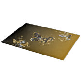 Planche À Découper Transformation Dorée – Papillon Floral (Coin)