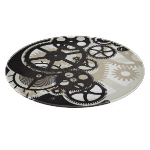 Planche À Découper Travail de roues de dent