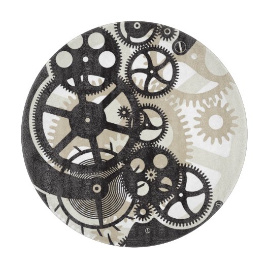 Planche À Découper Travail de roues de dent (Devant)