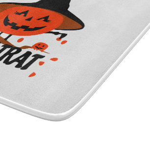 Planche À Découper Treck Trat Citrouille Sourire