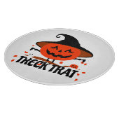 Planche À Découper Treck Trat Citrouille Sourire (Coin)