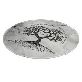 Planche À Découper Tree of Life Glass Cutting Board  (Coin)