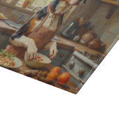 Planche À Découper Treeing Walker Coonhound Cooking in Kitchen (Coin)