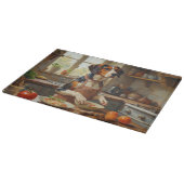 Planche À Découper Treeing Walker Coonhound Cooking in Kitchen (Coin)