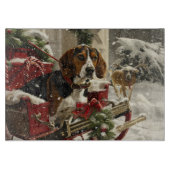Planche À Découper Treeing Walker Coonhound Dog Christmas Festive (Devant)