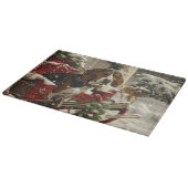 Planche À Découper Treeing Walker Coonhound Dog Christmas Festive (Coin)