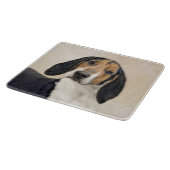 Planche À Découper Treeing Walker Coonhound Peinture - Art original (Coin)