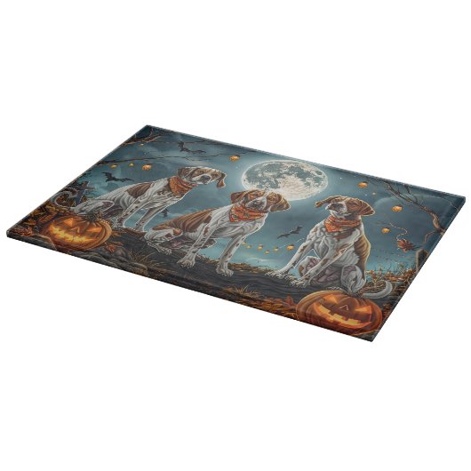 Planche À Découper Treking Walker Halloween Éffrayant (Coin)