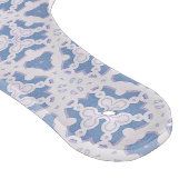 Planche À Découper Triangles de dentelle décoratifs bleu blanc (Coin)