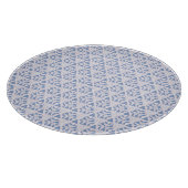 Planche À Découper Triangles en dentelle bleu blanc (Coin)