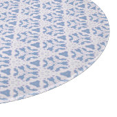 Planche À Découper Triangles en dentelle bleu blanc (Coin)