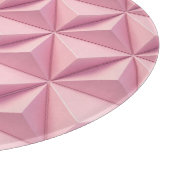 Planche À Découper Triangles géométriques 3D : arrière - plan minimal (Coin)