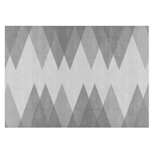 Planche À Découper Triangles gris (Devant)
