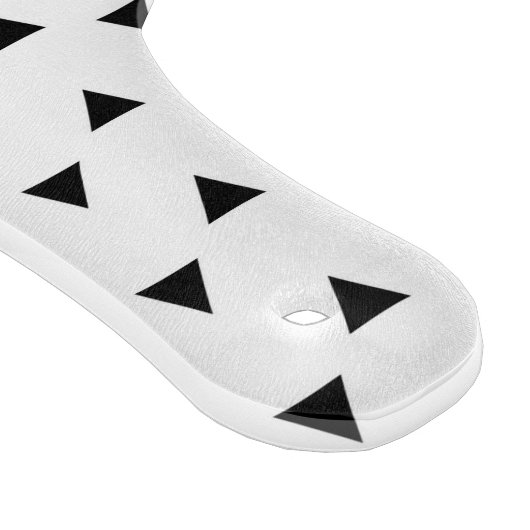 Planche À Découper Triangles noir et blanc (Coin)