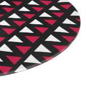 Planche À Découper Triangles noir, rouge et blanc (Coin)