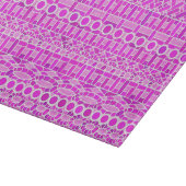 Planche À Découper Tribal Batik - nuances d'orchidée et de violette (Coin)
