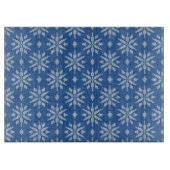 Planche À Découper Tricot Chute de Neige (Devant)
