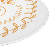 Planche À Découper Tricoter ou traiter dans un cadre plante (Coin)