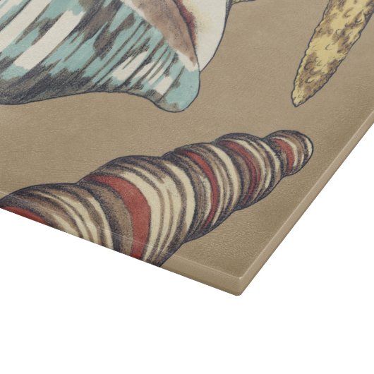 Planche À Découper Trio Shell sur Khaki (Coin)