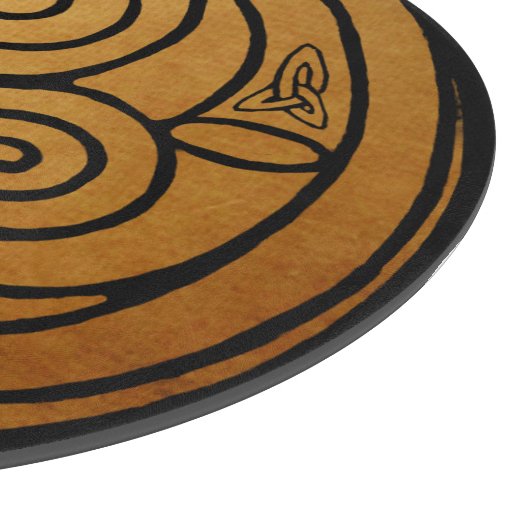 Planche À Découper Triple Celtic Knot Swirl Mandala (Coin)
