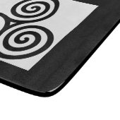 Planche À Découper Triple spirale noire Thunder_Cove (Coin)