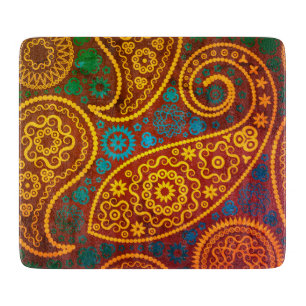 Planche À Découper Trippy Hippy Retro Paisley