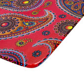 Planche À Découper Trippy Hippy Retro Paisley (Coin)