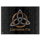 Planche À Découper Triquetra (Brown/Argent) (Devant)