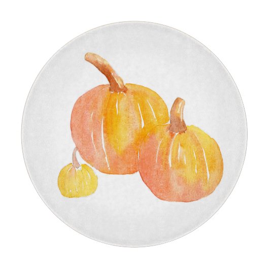 Planche À Découper Trois Citrouilles (Devant)