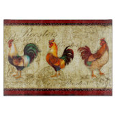 Planche À Découper Trois coqs (Devant)