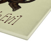 Planche À Découper Trois singes sages (Coin)