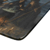 Planche À Découper Trois Sorcières Brew Cauldron Pleine lune Beach (Coin)
