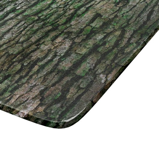 Planche À Découper Tronc d'arbre (écorce en bois) (Coin)