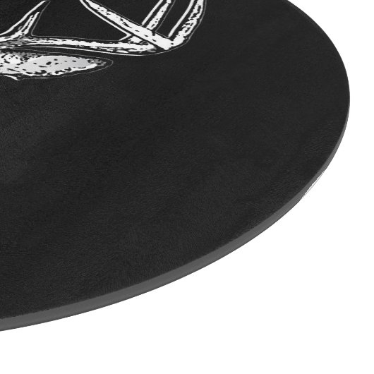 Planche À Découper Trophée Buck sur Cerf à queue blanche noire (Coin)