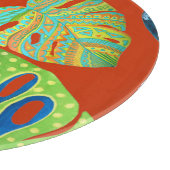 Planche À Découper Tropical Chic : Motif feutré sans joint. (Coin)