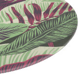 Planche À Découper Tropical Exotic : Vert tendance sans couture (Coin)