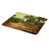 Planche À Découper Tropical Florida Trail Bordée de palmiers (Coin)