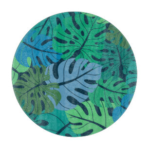 Planche À Découper Tropical Jungle Palm Motif sans couture