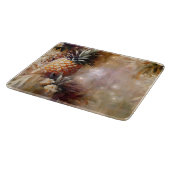 Planche À Découper Tropical Pineapples Mariage Étincelant (Coin)