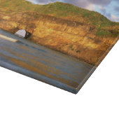 Planche À Découper Trou Dans Le Mur Sur La Côte Sauvage (Coin)