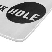 Planche À Découper Trou noir (Coin)