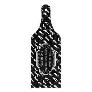 Planche À Découper Trou Personnalisé Dans Un Homme Cave GOLFER'S Lodg